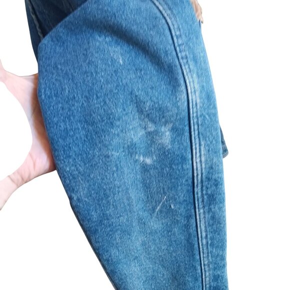 Vintage Men's Jacket XL Trucker Walls Blizzard-Pruf USA Blanket Lined Denim 80's - Picture 6 of 11